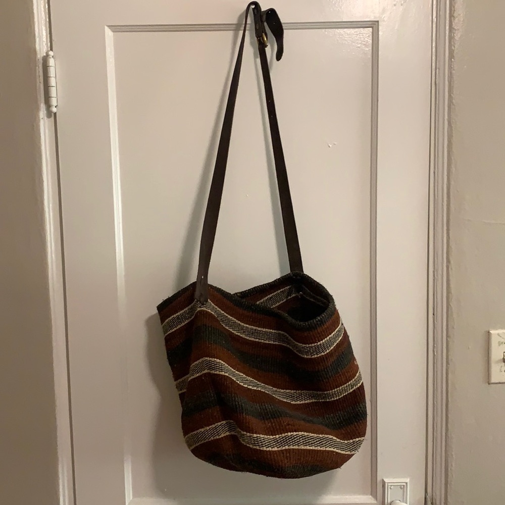 Large woven bag